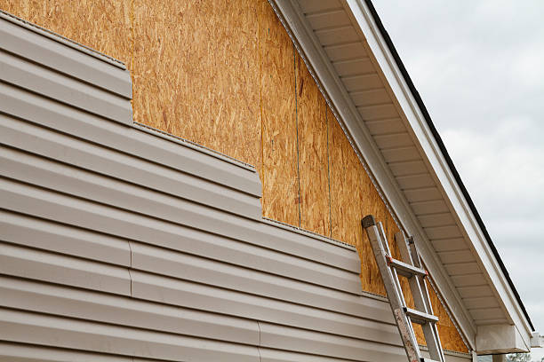 Professional Siding Replacement technician working in Lexington, TX